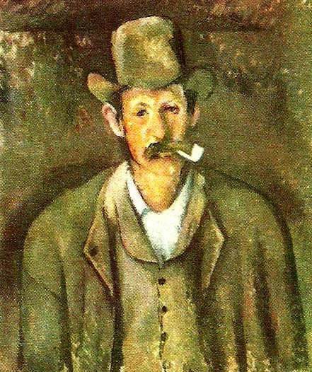 Paul Cezanne mannen med pipan